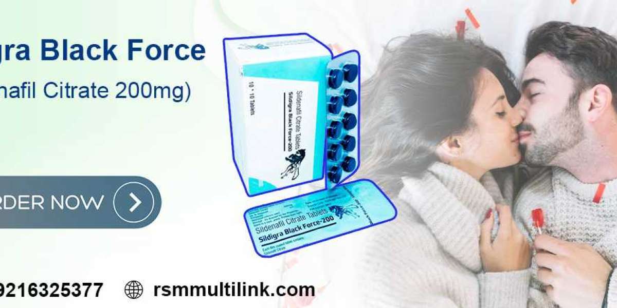 Remove Your Strong Erection Problems With Sildigra Black Force