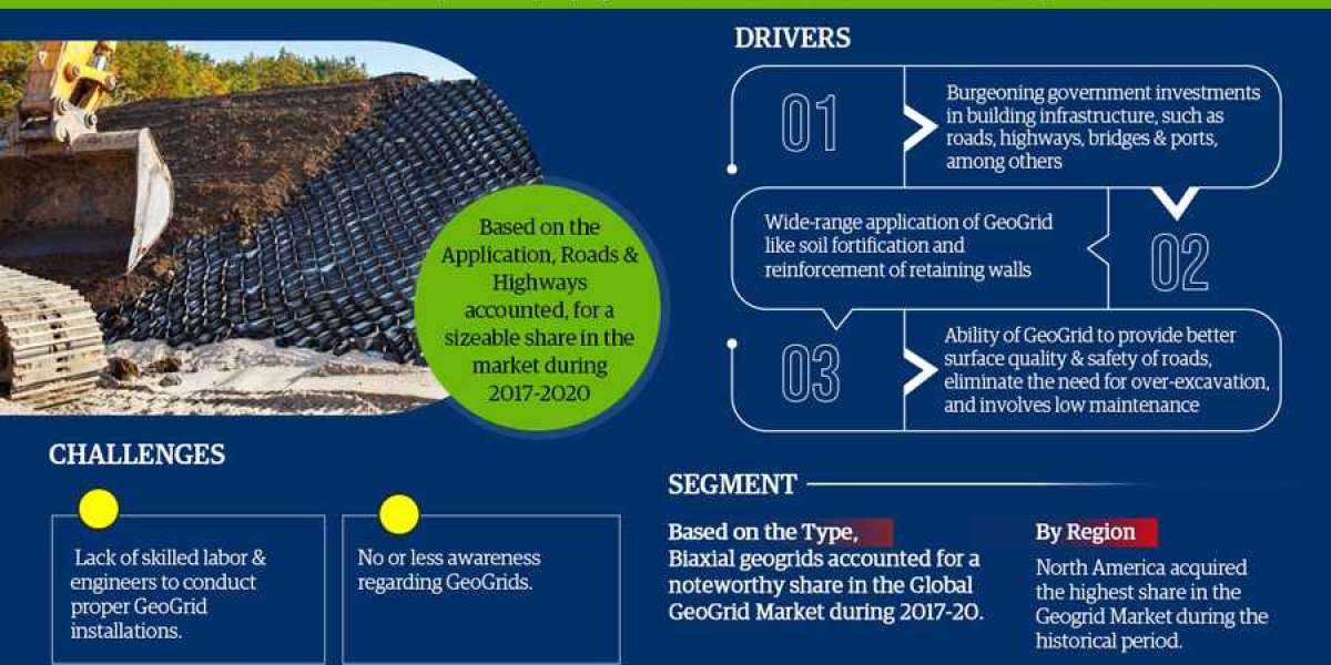 Global Geogrid Market Trend, Size, Share, Trends, Growth, Report and Forecast 2022-2027
