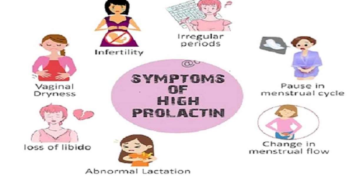 What is the way that cabergoline might help people with hyperprolactinemia?