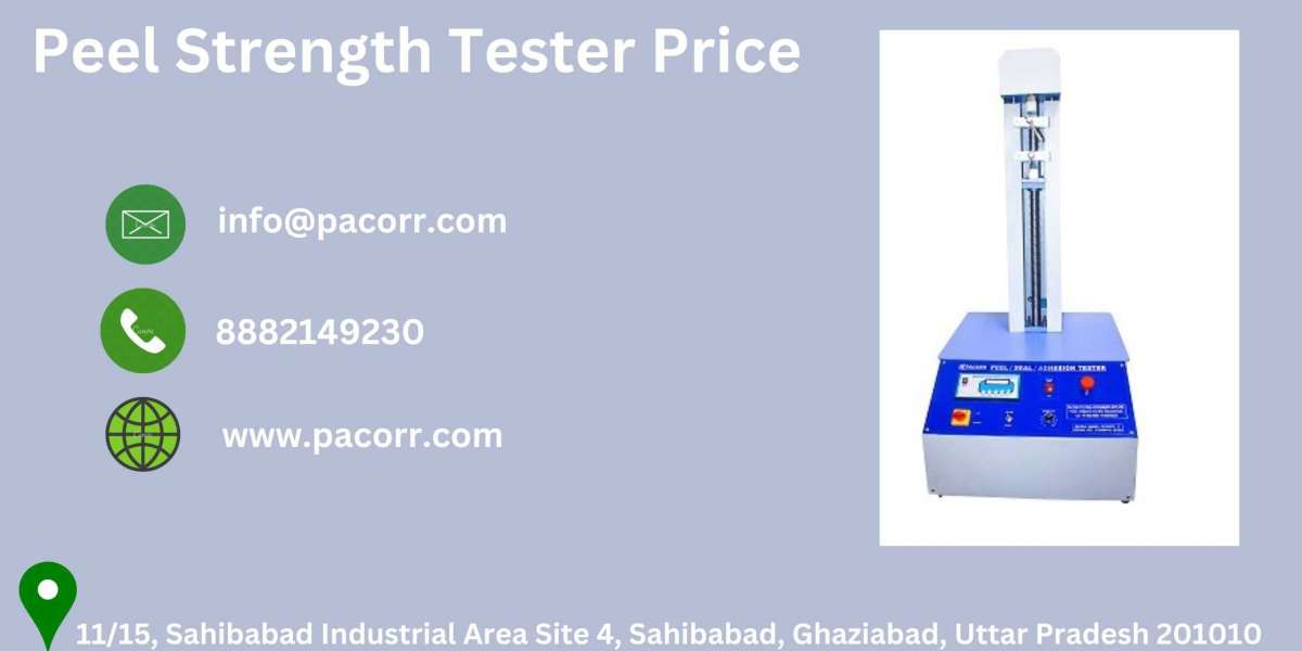 Peel Strength Tester: Ensuring the Reliability of Adhesive Bonds in Packaging and Manufacturing Industries