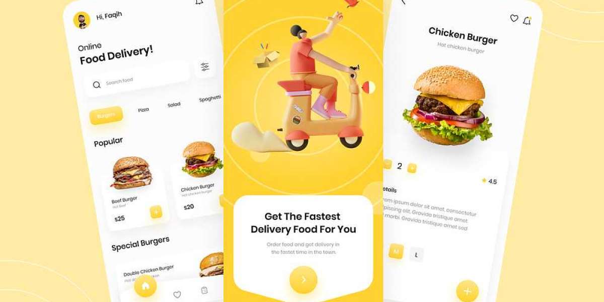 Avail of custom food delivery app development dubai solutions by a team of experts at DXB APPS